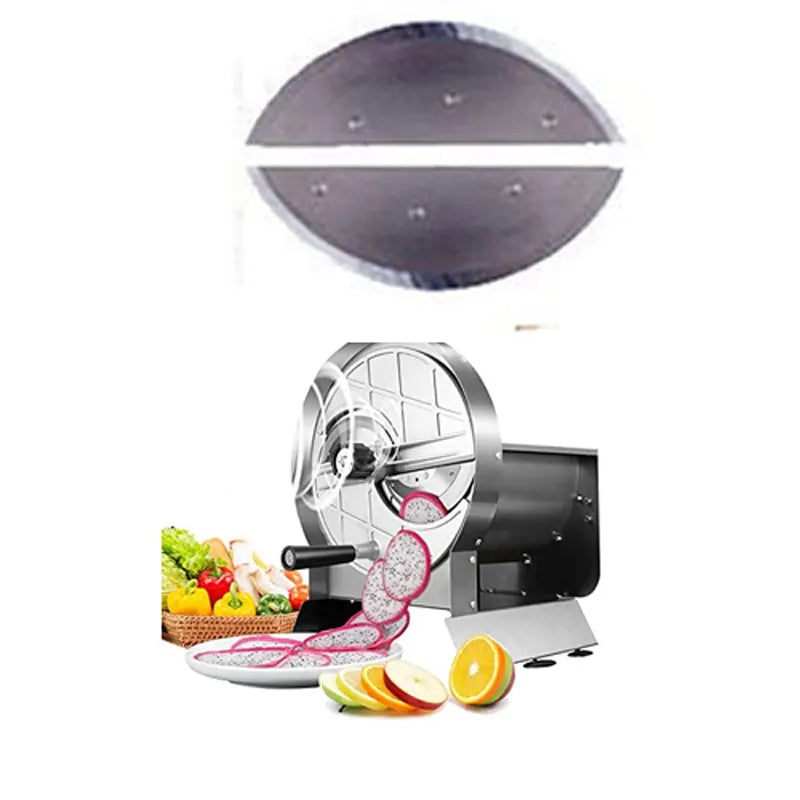 Replace blade for Commercial Vegetable Slicer Stainless Steel Potato Onion Slicer 0-0.5''Thickness Adjustable Manual Fruit Cutte