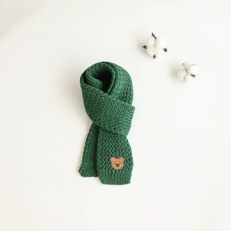Kids Scarf Boys Girls Baby Winter Warm Scarf Women Knit Shawl Scarf Children Neck Collar Keep Warm Accessories Cheap Parent
