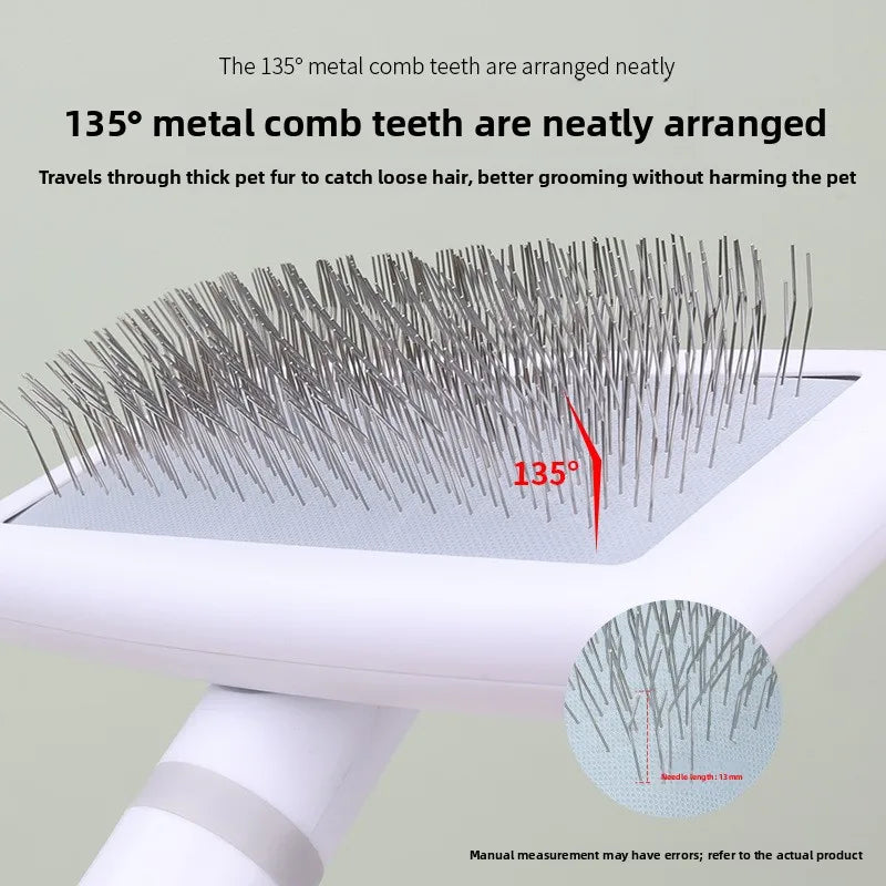 Pet Grooming Comb Dog And Cat Brush for Beauty And Thickening Hair Plastic Pet Supplies Universal for All Pets