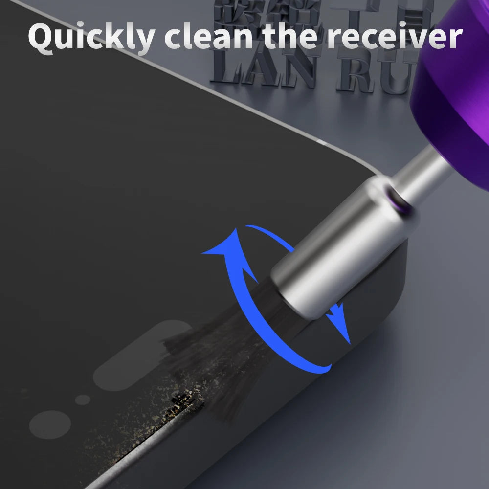 LANRUI QB95 Dust Cleaning Sticks 10PCS for Mobile Phone Repair Motherboard IC Pads Earpiece Speaker Cleaning Dust Removal Tool