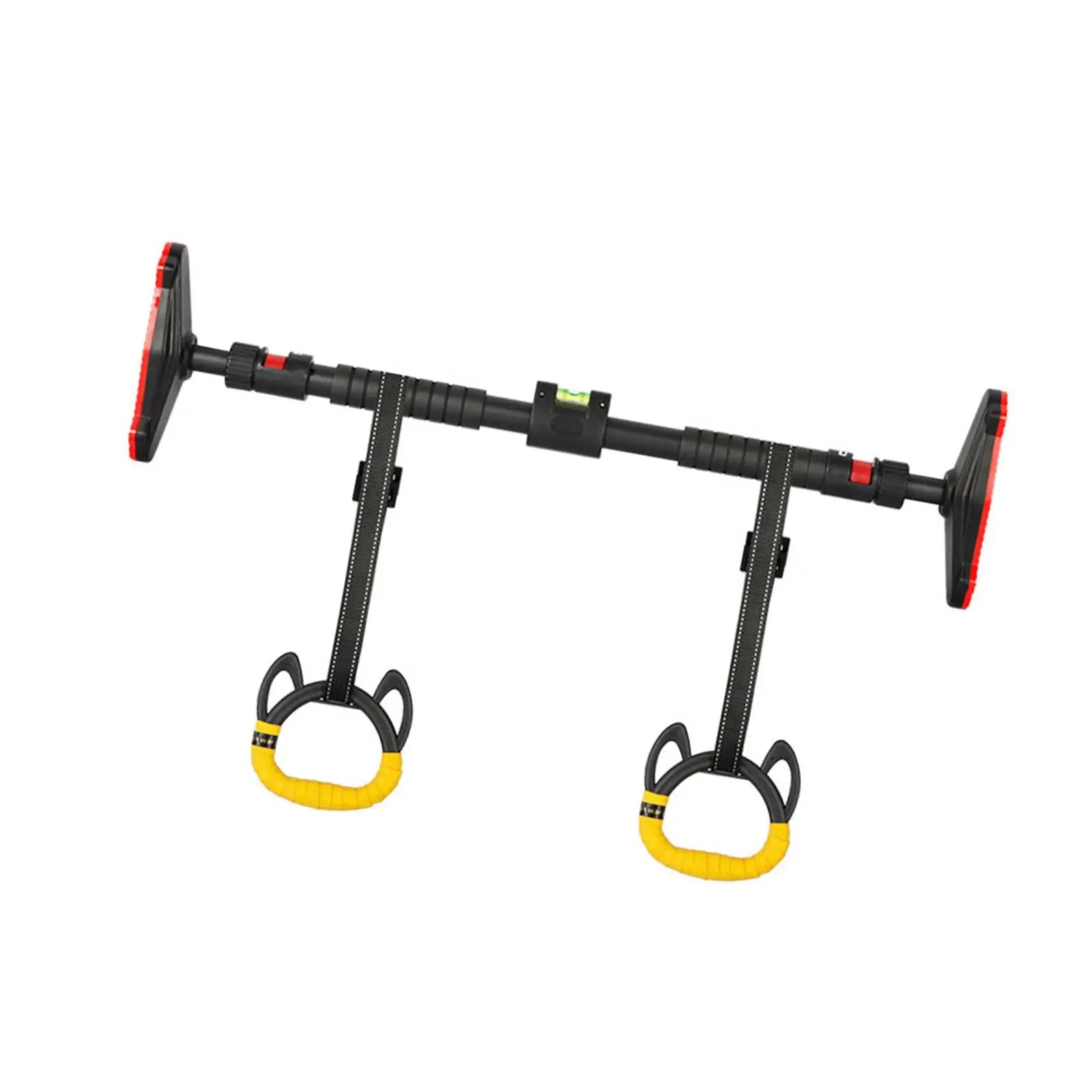 Kids Horizontal Bar Home Exercise Pull up Rings Full Body Workout Nonslip Handle with Gym Rings Kids Gym Rings Gymnastic Bar