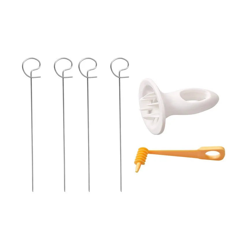 Removable Blade Fruit Slicer Multi Use Kitchen Gadget for Strawberries Bananas Vegetable Cutter Easy Clean Design