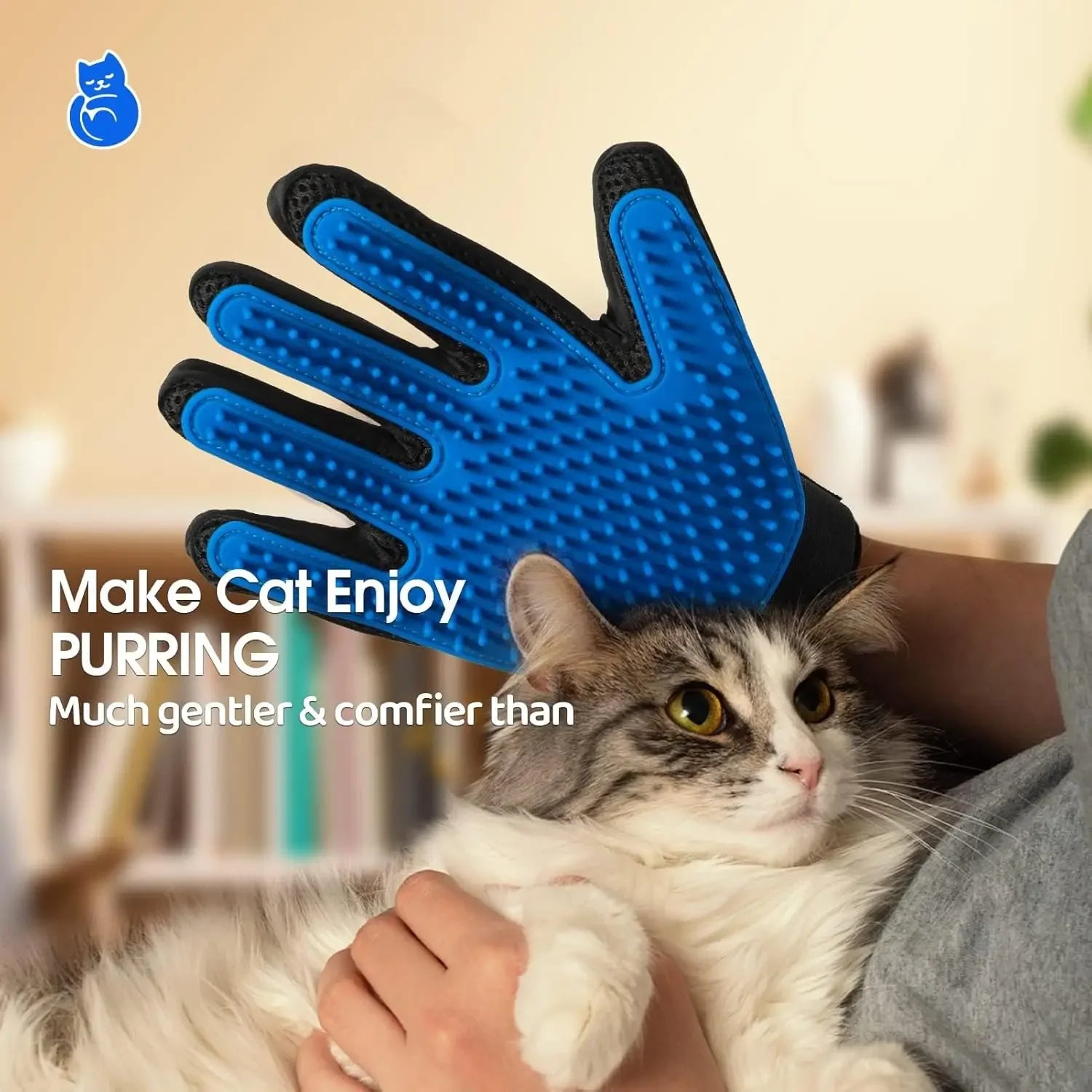 Pet Hair Glove Comb Pet Dog Cat Grooming Cleaning Glove Deshedding Hair remover Massage Brush Animal Supplies Cat Accessoies