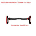 HUA Home Gym Pull-Up Bars Training Horizontal Bar Non-Slip Telescopic Chin Up Bar Fitness Training Bar Anti-Reversing Sit Up Bar