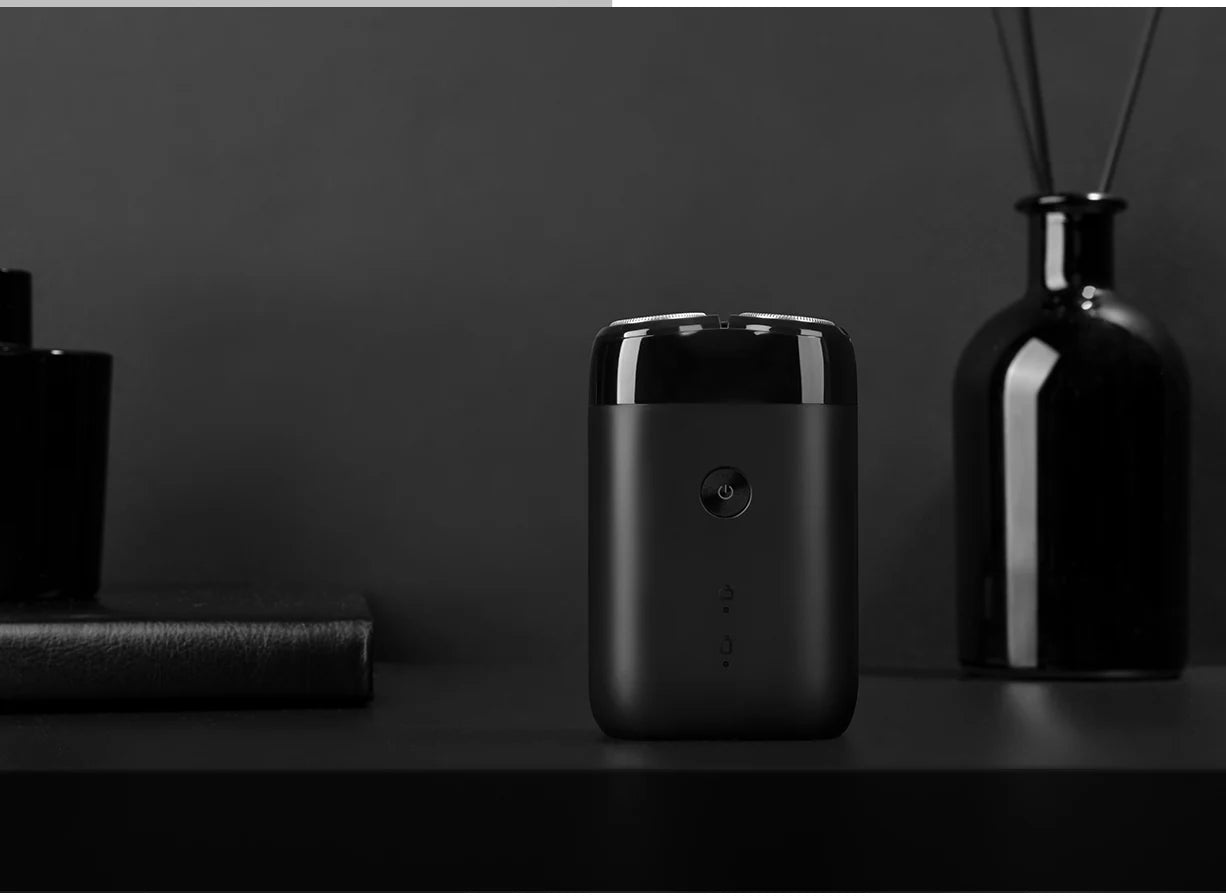 Xiaomi Mi S100 Electric Shaver IPX7 Waterproof 7200RPM Dual Floating Head Wet/Dry Shaving Type-C Fast Charge 90min USB Razor