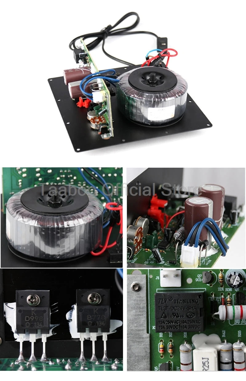 8/10/12 Inch Passive Subwoofer 80-150W High Power Speaker 4-8ohm HiFi TV Speakers Audio For Home Theater Sound System Television