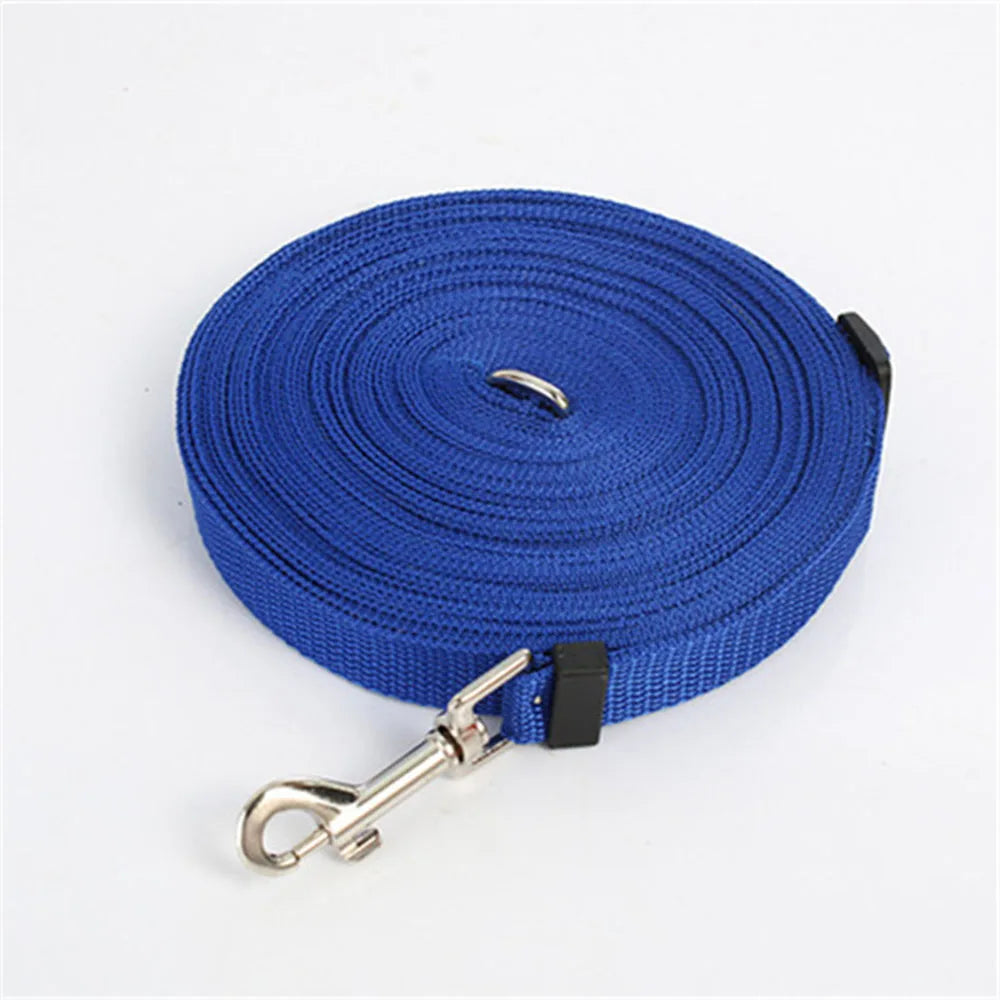 Long Dog Training Leash Tracking Line Puppy Obedience Recall Training Agility Lead 10m 20m 30m 50m Leash for Play Camp Backyard