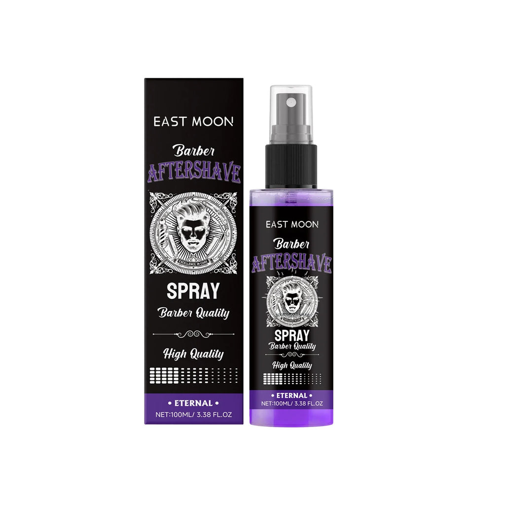 East Moon Sandalwood Aftershave Nourish Oil Spray Deep Moisturizing Hydrate Groomed Repair Dry Soothing Damaged Beard Care Serum