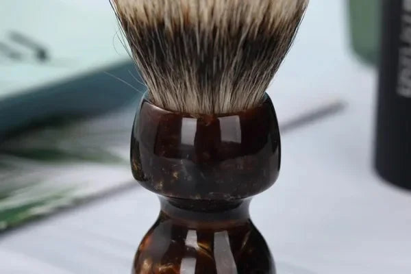 YAQI Caramel 26MM Two Band Badger Hair Men Wet Shaving Brush Shaving Brush For Men Shaving Foam Brush