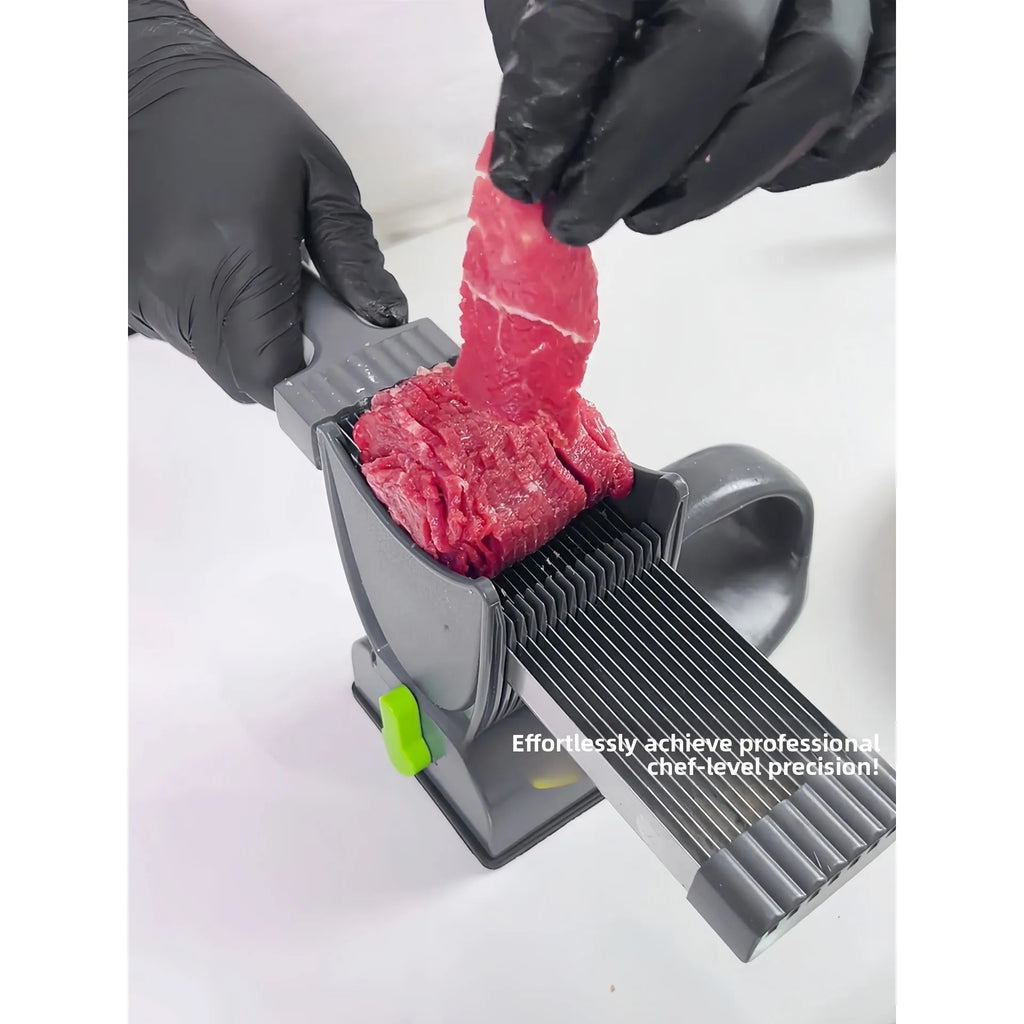 Stainless Steel Multifunctional Cutter for Home Kitchen Slices Thin Meat Diced  Meat Strips Kitchen Meat Cutting Tool