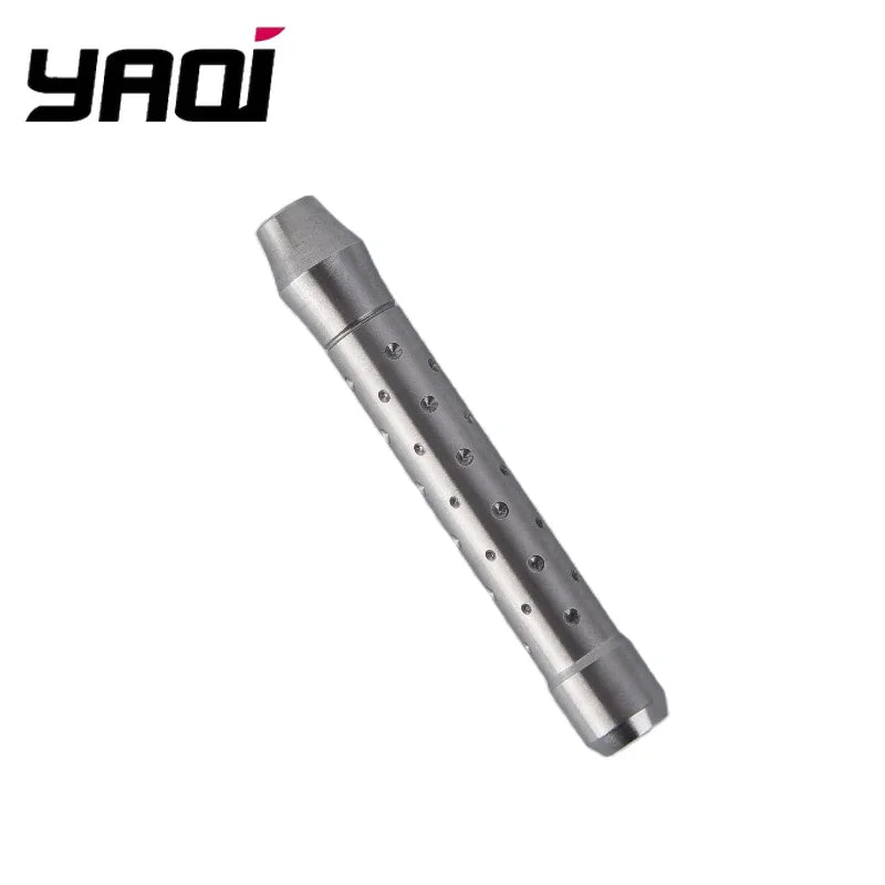 YAQI 80mm Length Stainless Steel Safety Razor Handle Lightweight 59g High Quality Men's Grooming Shaving Tool