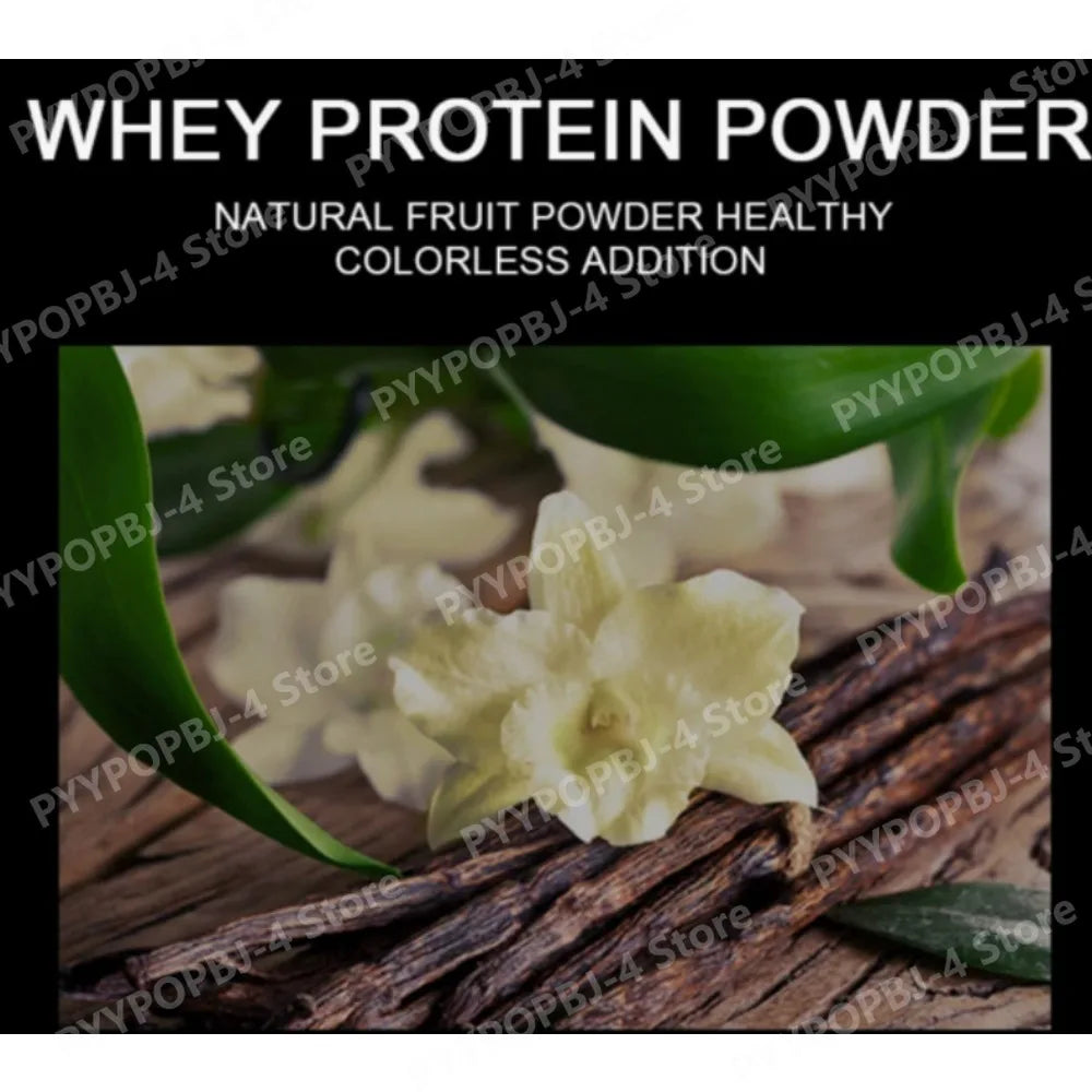 Whey Protein Powder 2lbs - 80% Protein, Gold Ratio Whey for Muscle Growth & Recovery, Vanilla/Chocolate/Strawberry, 40 Servings