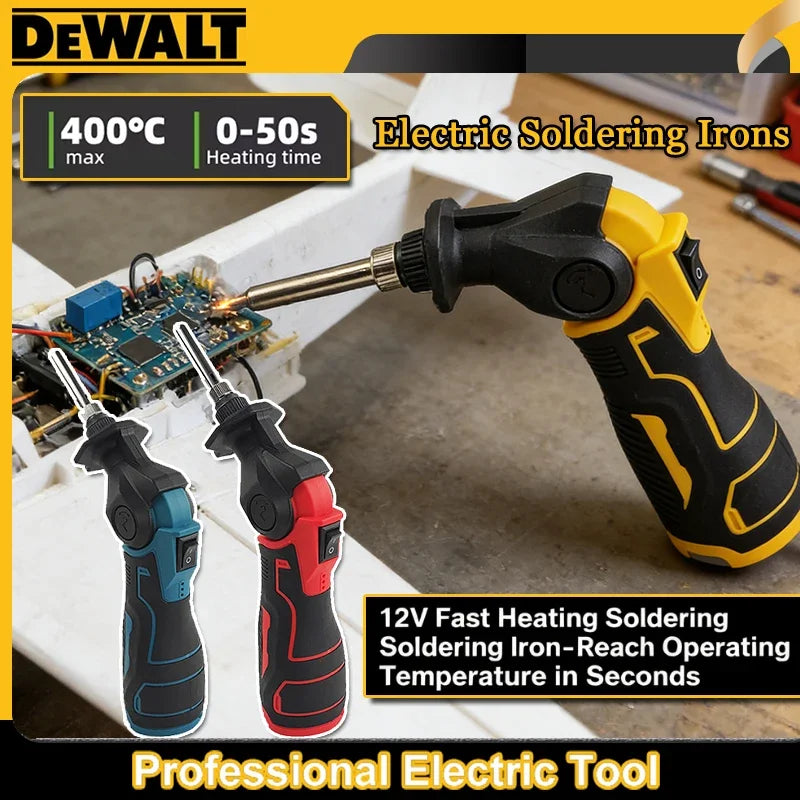 Dewalt 12V Electric Soldering Irons 30W Fast Heating Adjustable Temperature Soldering Iron Electric Welder for Milwaukee/ Makita