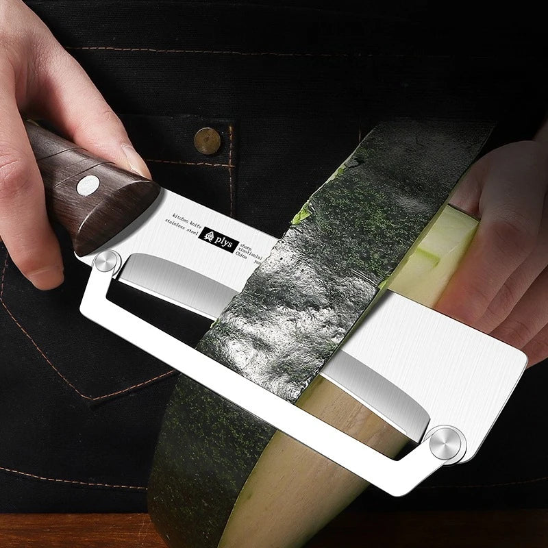 PLYS Multi-Function Peeler Fruit Knife Household Sharp Stainless Steel Peeling Knife Kitchen-Specific Peeler Apple Slicer Kitche