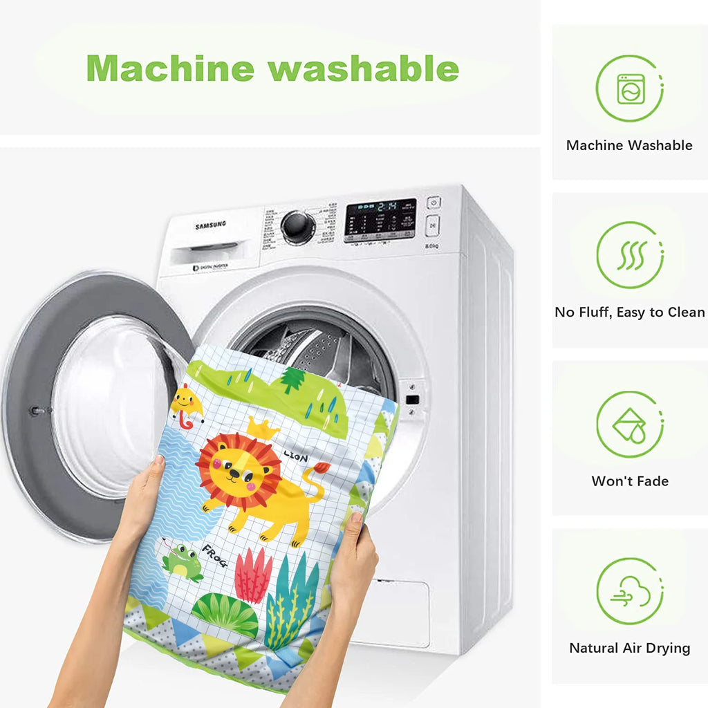 Baby Educational Fitness Frame For Children Crawling Game Blanket Infant Multi-function Detachable Toys Fence Crawling Blanket