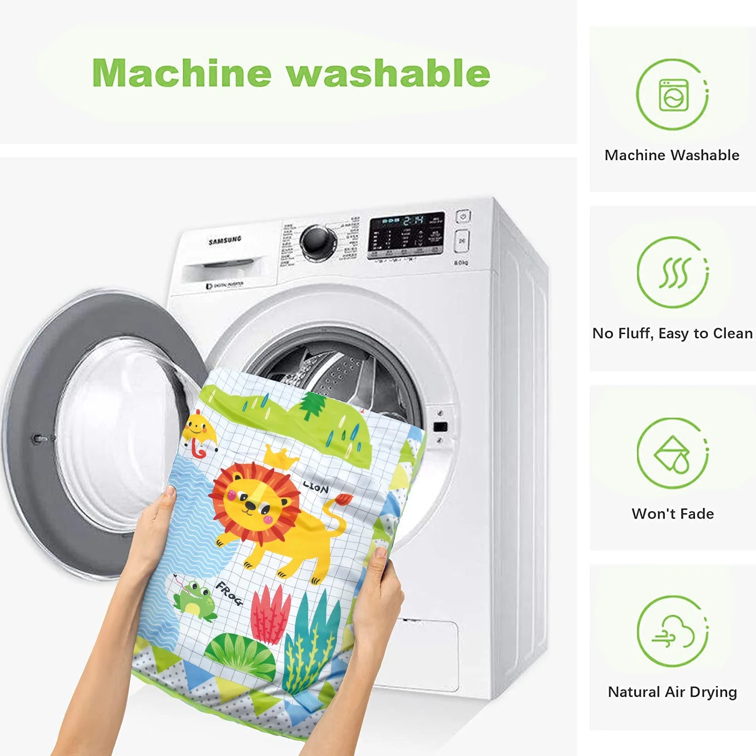 Baby Educational Fitness Frame For Children Crawling Game Blanket Infant Multi-function Detachable Toys Fence Crawling Blanket