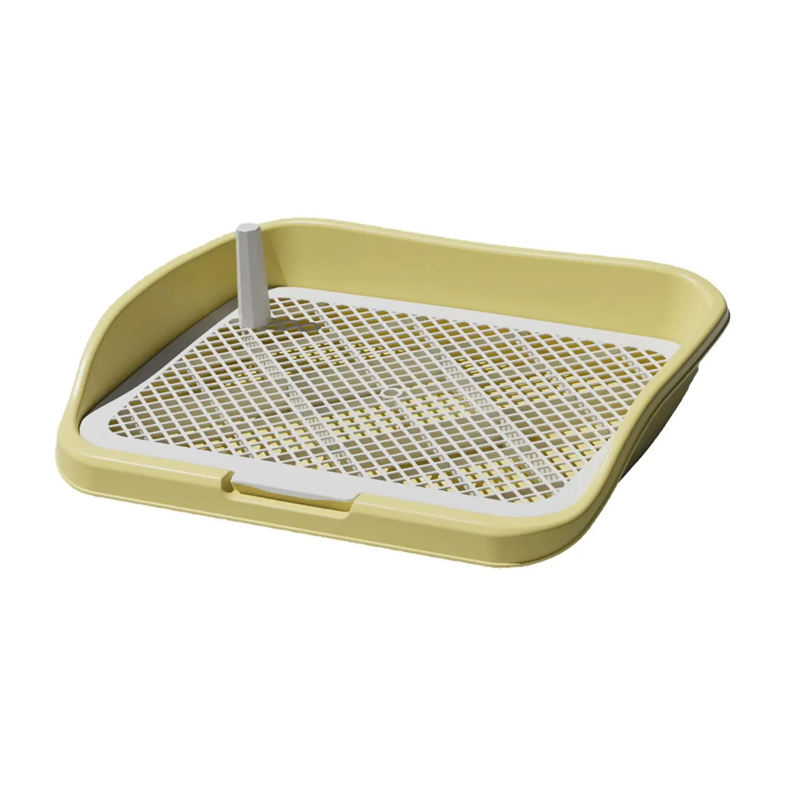 Pee Pad Holder Dog Toilet Open Top Entry Dog Litter Pan Reusable Dog Potty Tray Training Pad for Garden Household Porch Bunny