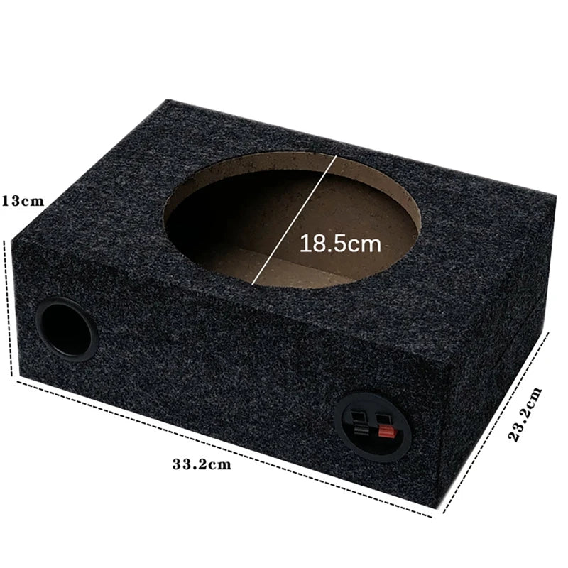 NEW-Single 8-Inch Sealed Universal Speaker Boxes Car Speaker Box Car Subwoofer Boxes For Car Music