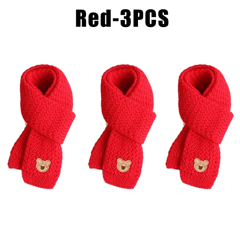 Kids Scarf Boys Girls Baby Winter Warm Scarf Women Knit Shawl Scarf Children Neck Collar Keep Warm Accessories Cheap Parent
