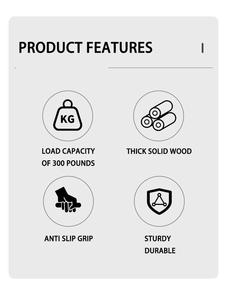 Push-up Stand Wood Pushup Bars Exercise Non-Slip Parallettes Handle Stands Calisthenics Fitness Equipment Home Strength Training