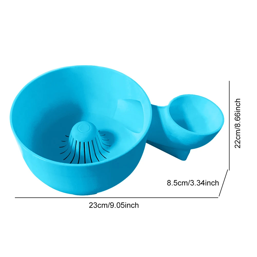 Fruit Washer Basket 4-in-1 Fruit Washing Basket Automatic Fruit Vegetable Washer With Drain Strainer For Kitchen For Quick
