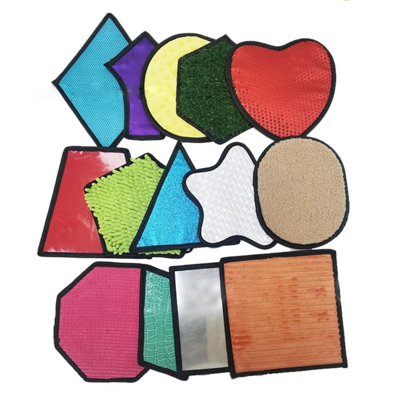 J15U Sensory Training Mat For Autism Child Play Rug Sensory Development Pad