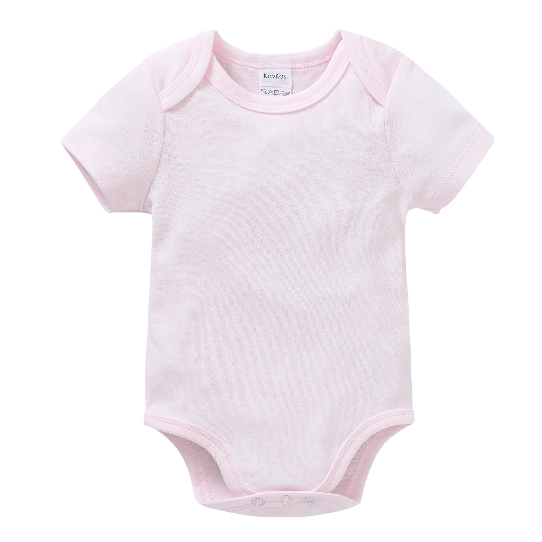 2025 Solid White Baby Clothes Short Sleeve Cotton Baby Girls Boys Bodysuit Newborn body bebe 0-24 months Infant Jumpsuit
