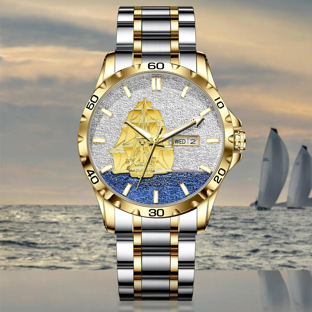 Glenaw Sailing Series Top Brand Luxury Men's Watch Fashion Business Fully Automatic Mechanical Waterproof Watch