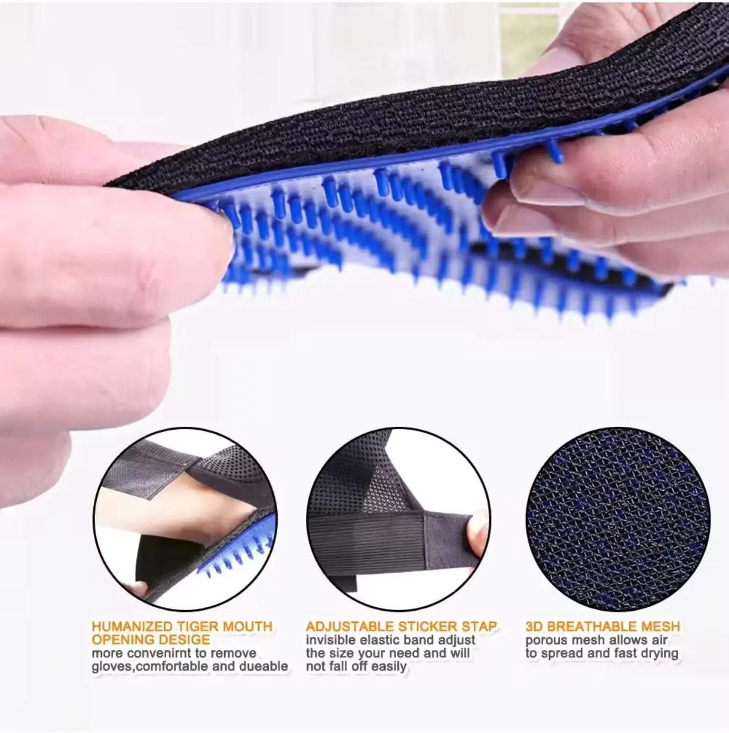 Pet Hair Glove Comb Pet Dog Cat Grooming Cleaning Glove Deshedding Hair remover Massage Brush Animal Supplies Cat Accessoies
