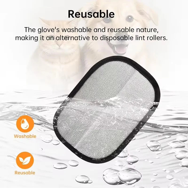 Pet Grooming Gloves For Cats Dog Hair Removal Gloves Pet Clothes Mattress Sofa Hair Cleaning Gloves Pet Massage Grooming Gloves