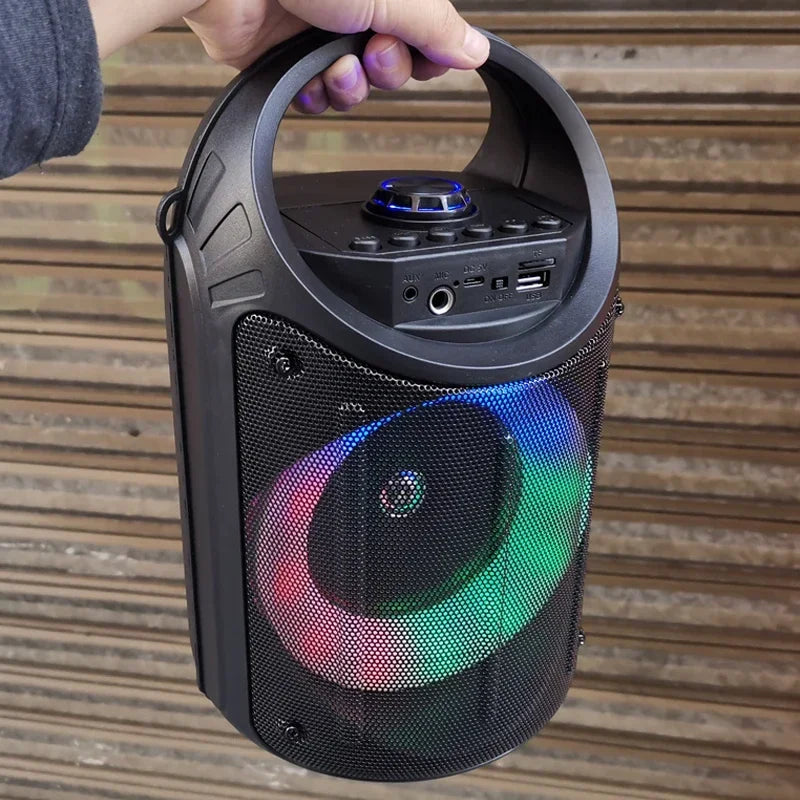 30W Wireless Column Big Power Stereo Portable Bluetooth Speaker Subwoofer Bass Party Speakers with Microphone Family Karaoke USB
