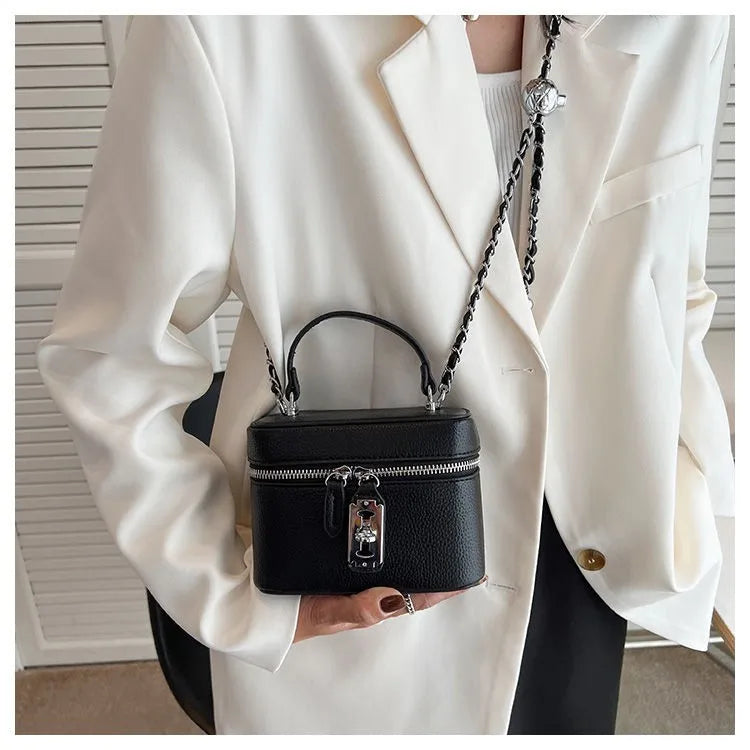 Fashionable Chain Strap  Square Bag for Women Summer New Style Handbag High Quality Crossbody Bag Stylish Trendy Small Bag