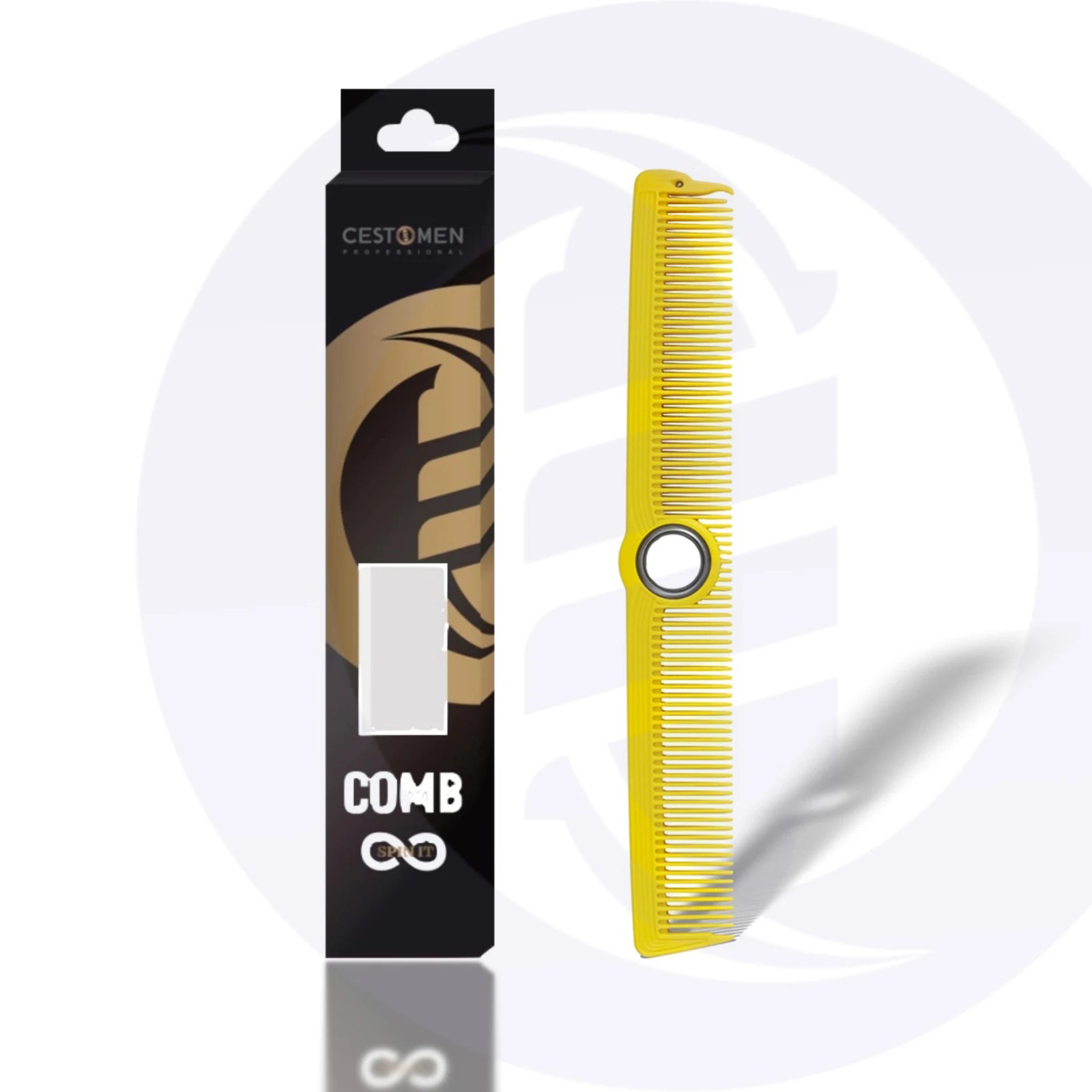 NEW Spining Hair Cutting Comb Professional Fine Teeth Antistatic Barber Hair Comb Salon Heat-Proot Hairdressing Accessories Tool