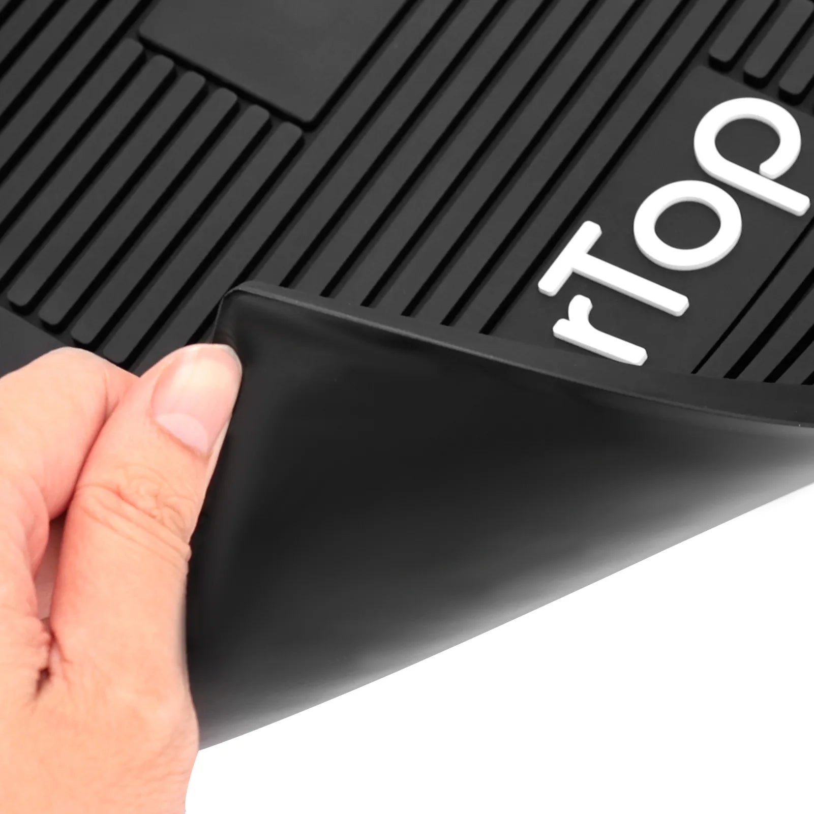 Barbershop Magnetic Hairdressing Tools Storage Mat Soft Rubber Antiskid Waterproof Pad Pro Barbershop Clippers Scissors Tool Mat