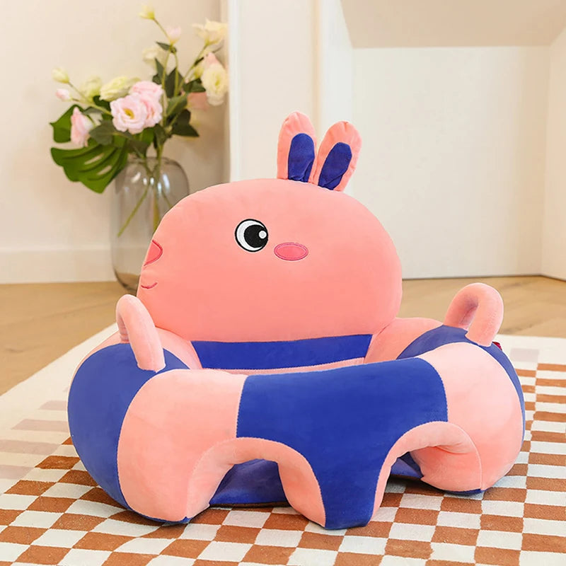 1Pcs Baby Support Seat Sit Up Soft Chair Cushion Sofa Plush Pillow Toy Animal Sofa Seat Pad