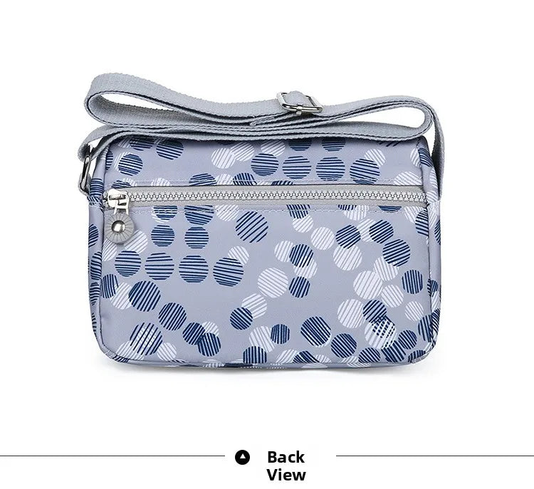 Waterproof Nylon Oxford Cloth Crossbody Bag Women's Single Shoulder Bag Versatile Durable Soft Casual Style Youth Fashion