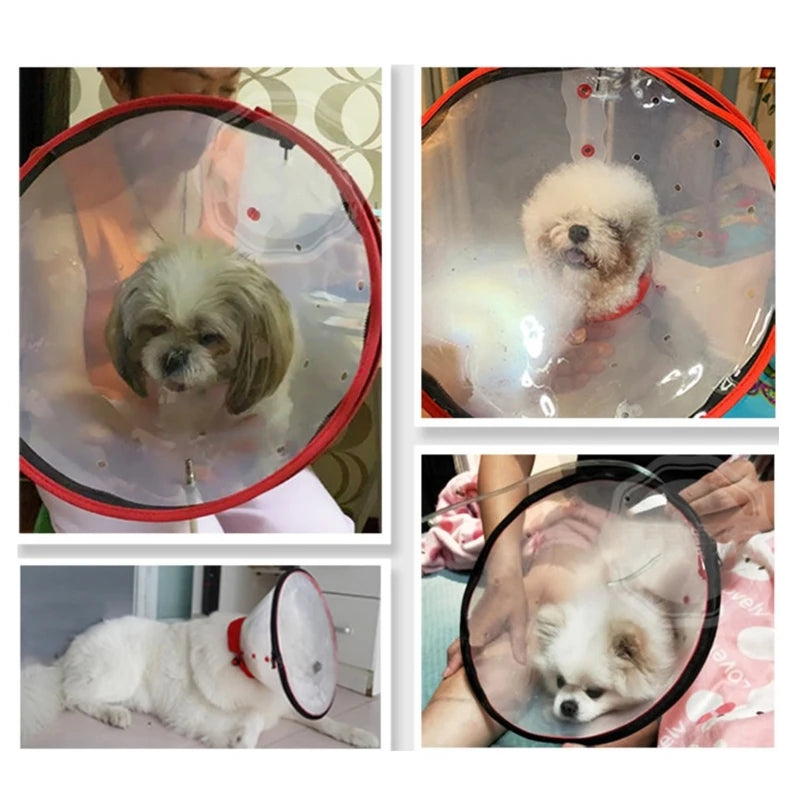 Pet Oxygen Mask Dog Anesthesia Mask Transparent Muzzles Safety Bite Prevent Small Medium Kitten Rescue Mask