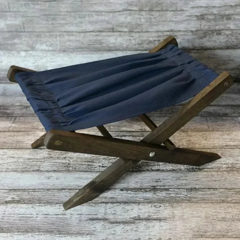 Folding Recliner Multifunctional Sofa Colorful Retro Deck Chair Newborn Baby Photography Props For Studio Shooting Scene Supply