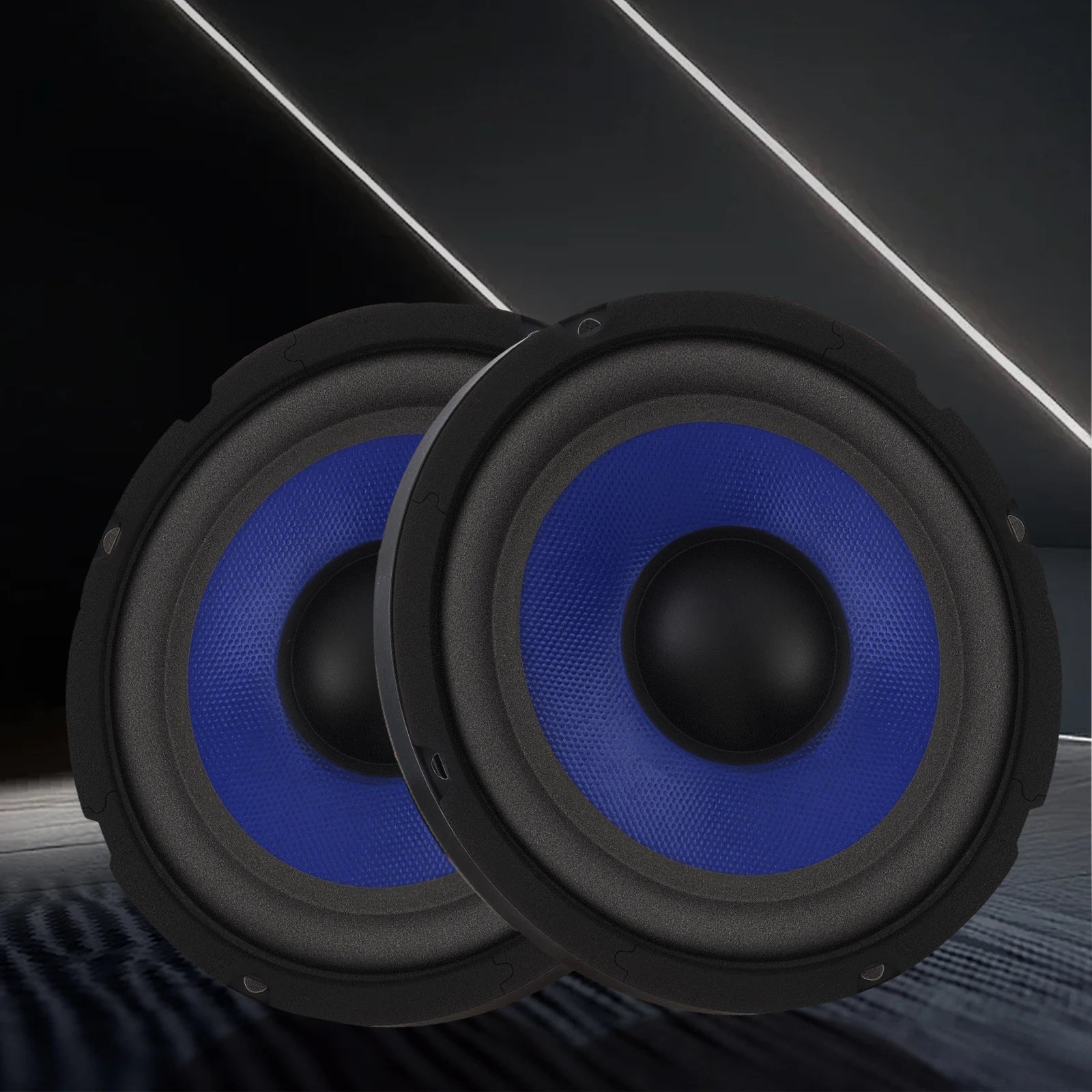 1pc 5/6.5/8/10 Inch Bass Loudspeaker Woofer Speaker for Car Audio/Home Theaters,Wide Frequency Response Car Audio Stereo Speaker