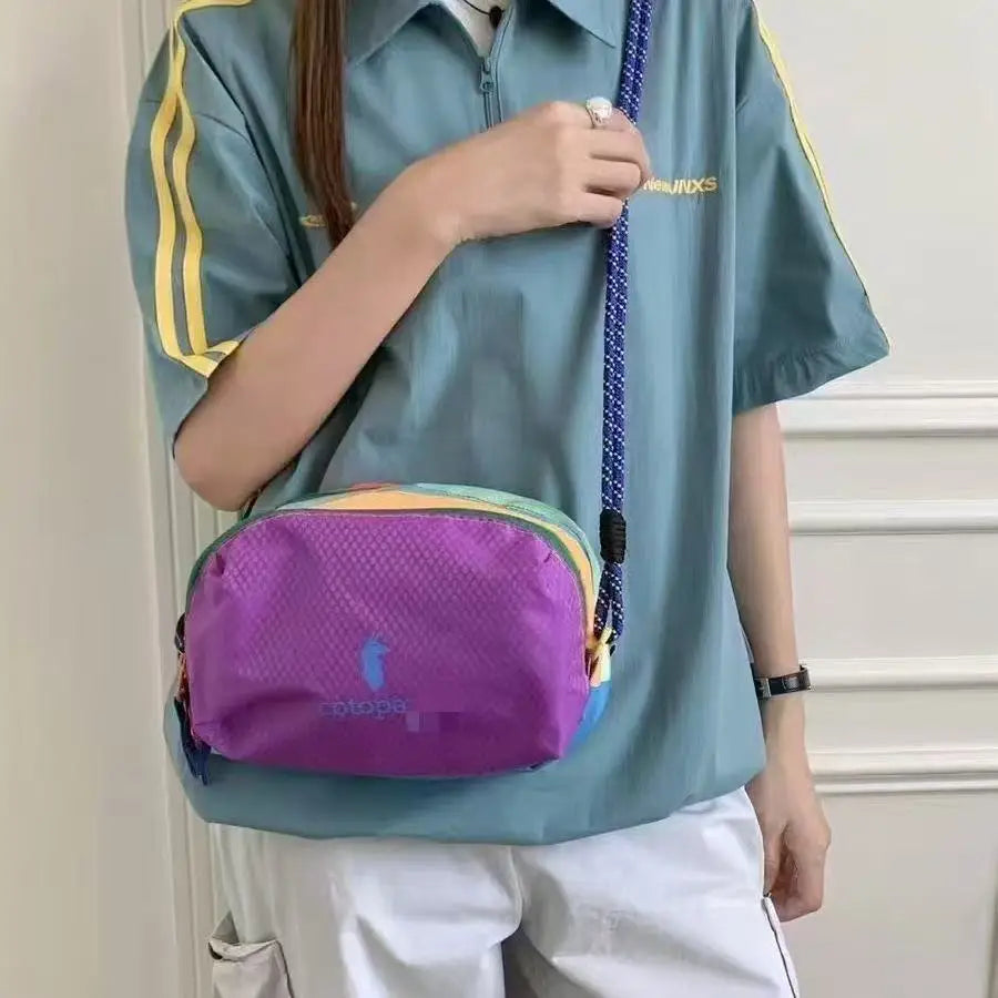 Cotopaxi Alpaca 4L Gym Swimming Fitness Sport Storage Wash Bag with Lanyard British Style Detachable Shoulder Strap Soft Handbag