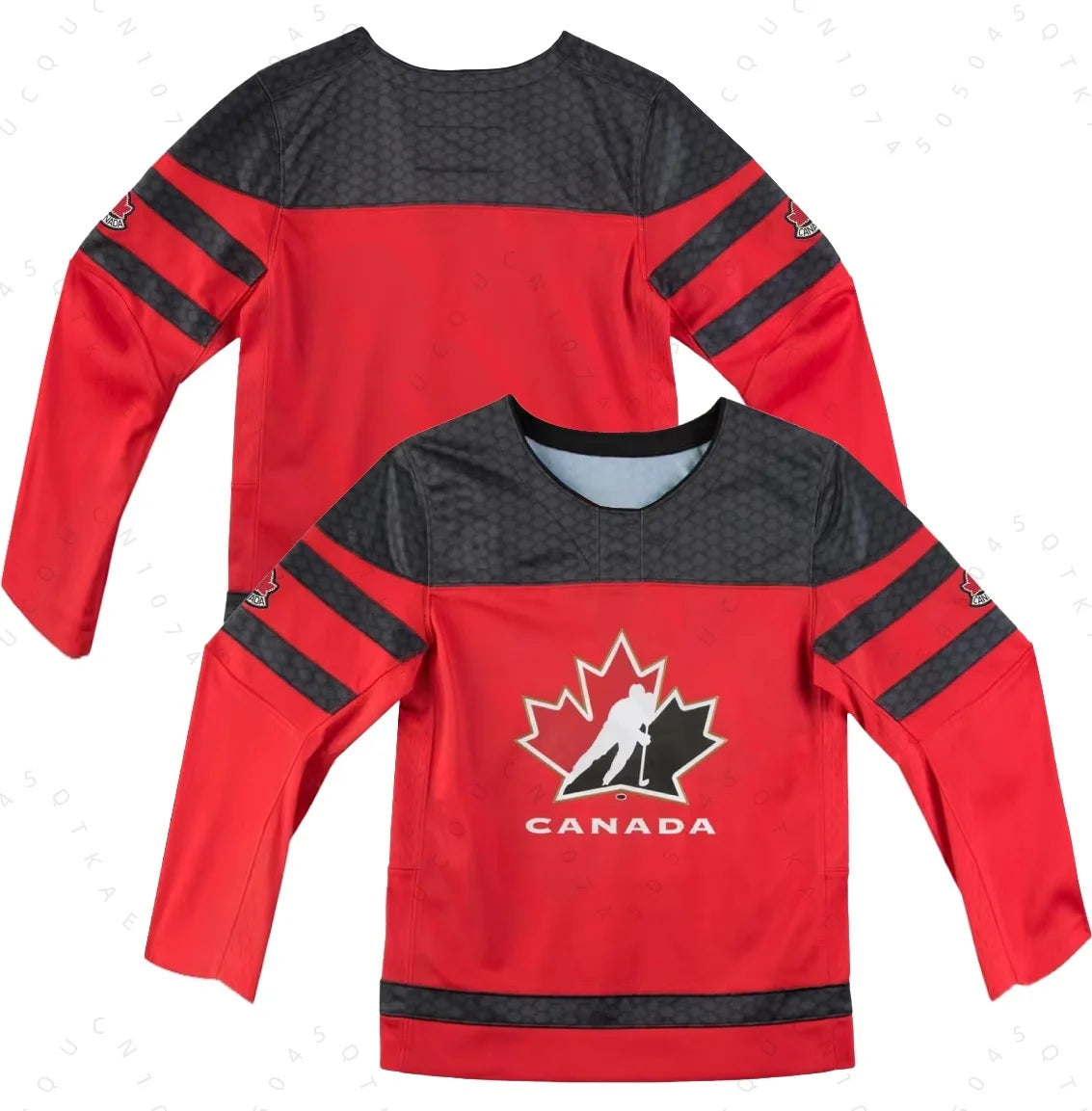 2026 New Model Arrival Canada Ice Hockey Game Jersey Mcdavid Fan Special Hockey Jersey Kit Men's Long-Sleeve Athletic T-Shirts