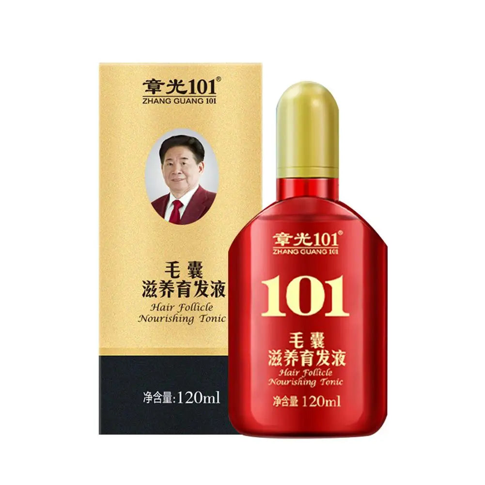 1pcs Hair Tonic Zhangguang 101B Scalp Serum 120ML powerful Chinese medicine therapy Hair Treatment Essence 100% original 2026