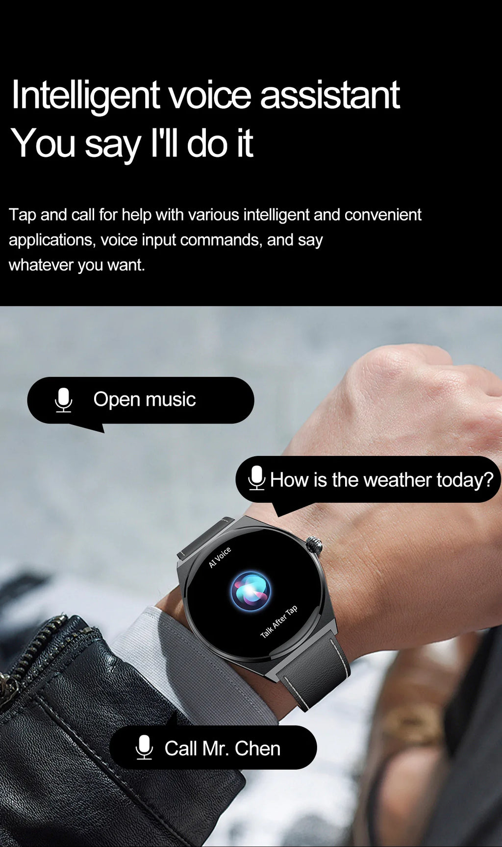 DAORKOW New Ultra thin Wireless Call SmartWatch Women Watches Men Sports Fitness Tracker Heart Rate Smartwatches For Android IOS