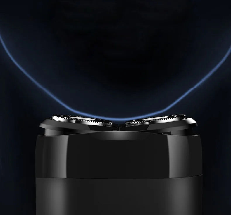 Xiaomi Mi S100 Electric Shaver IPX7 Waterproof 7200RPM Dual Floating Head Wet/Dry Shaving Type-C Fast Charge 90min USB Razor