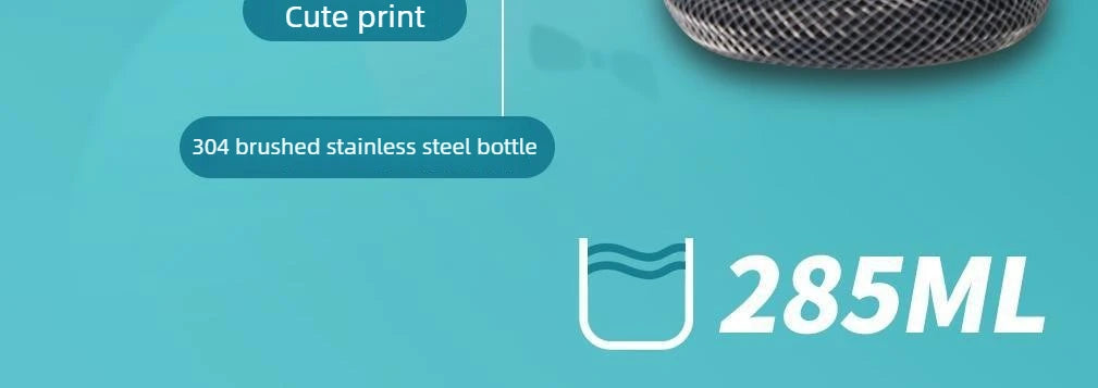 Foldable Stainless Steel Pet Water Bottle Spherical Design Portable Bowl for Small Pets Outdoor Daily Feeding and Drinking