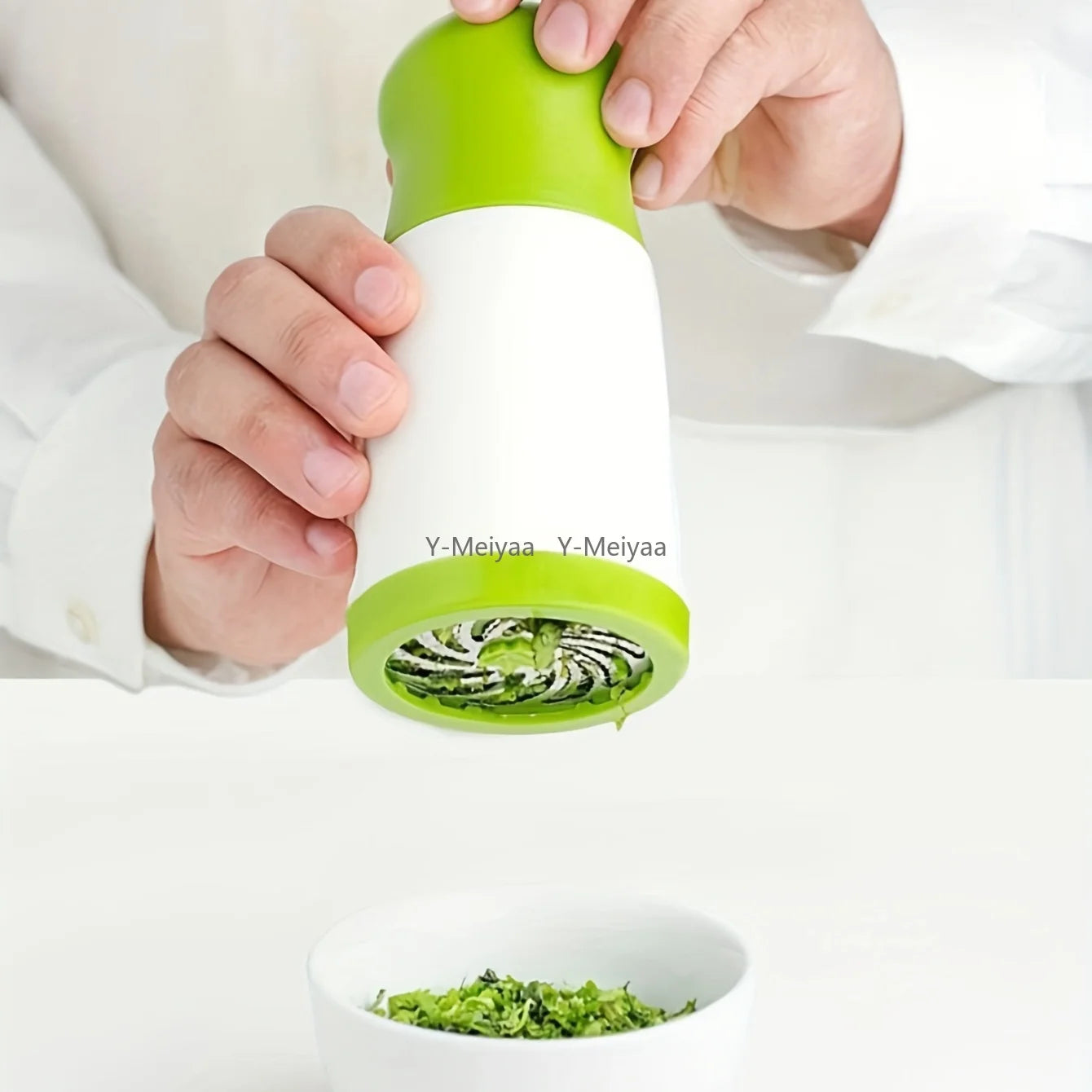 1/2/3PCS Manual Herb Grinder Spice Mill Parsley Shredder Vegetable Cutter Coriander Mincer Chili and Cilantro Kitchen Gadget