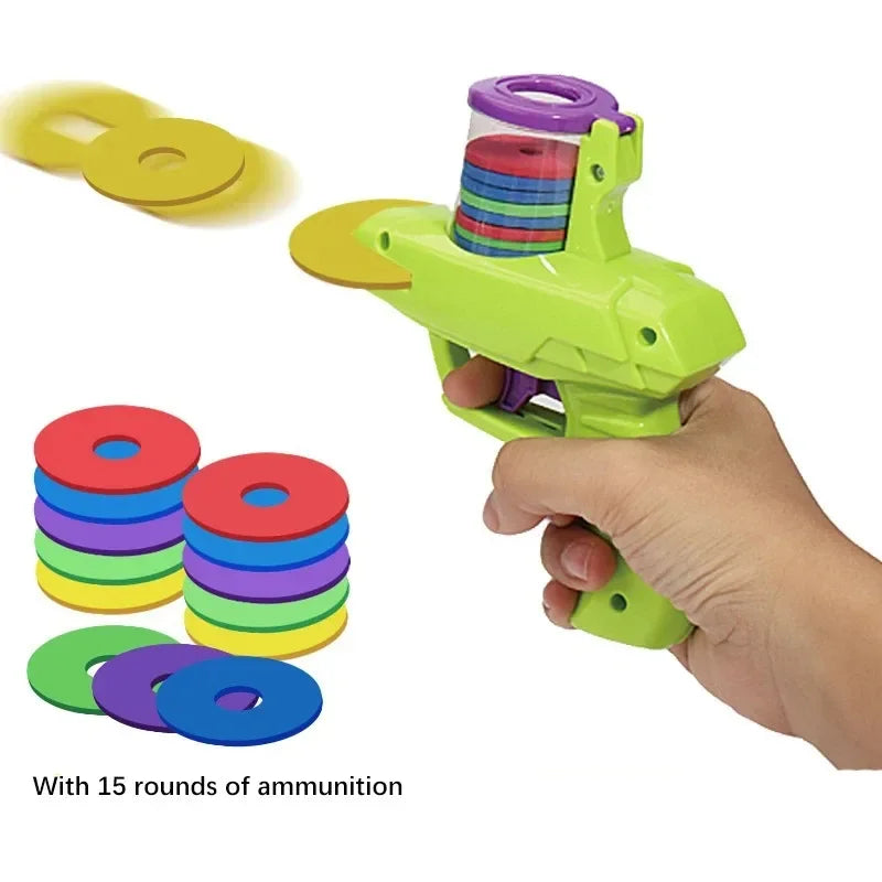 AF Interactive Turnip Gun Cat Toy with 15pcs Reusable Soft Bullets, Pet Hunting Training & Funny Interactive Play Supplies