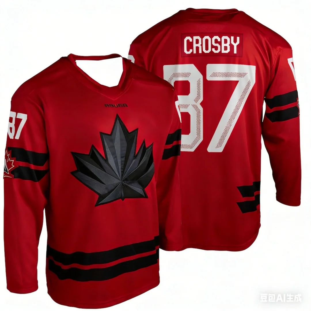 2026 Canada Ice Hockey Jersey McDavid Fan Special Edition Ice Hockey Jersey Sports Men's T-Shirt Kid's Clothing Tee Y2k Woman