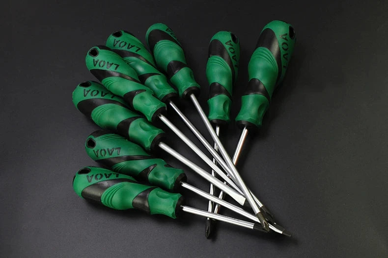 LAOA2pcsS2 alloy steel screwdriver household screwdriver phillips screwdriver screwdriver repair with magnetic
