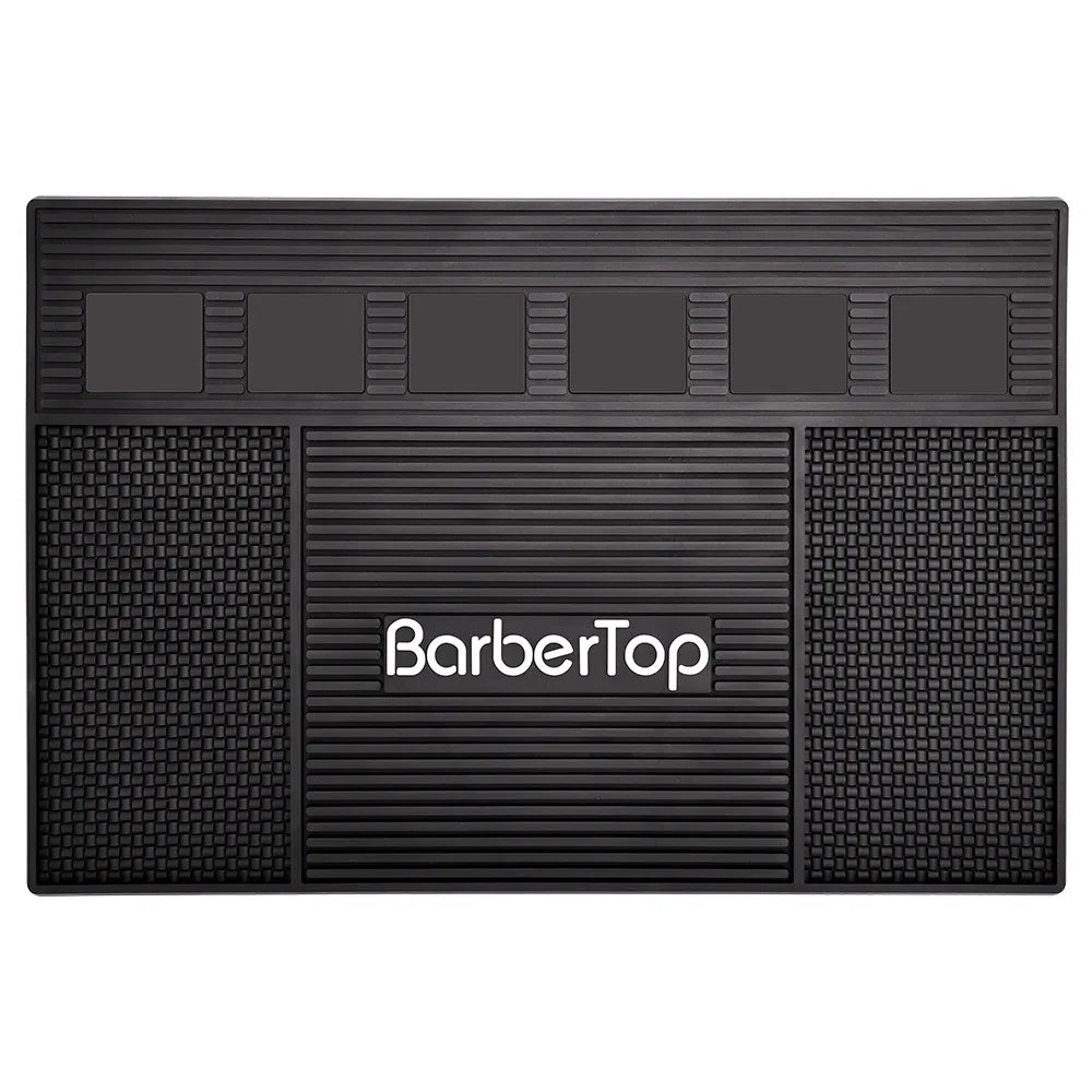 Barbershop Magnetic Hairdressing Tools Storage Mat Soft Rubber Antiskid Waterproof Pad Pro Barbershop Clippers Scissors Tool Mat